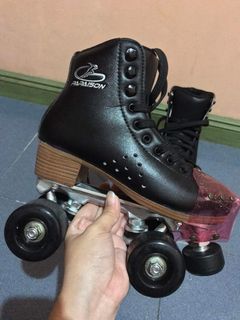 PAPAISON Professional Quad Skates - with FREE protective Gear and Skate Bag