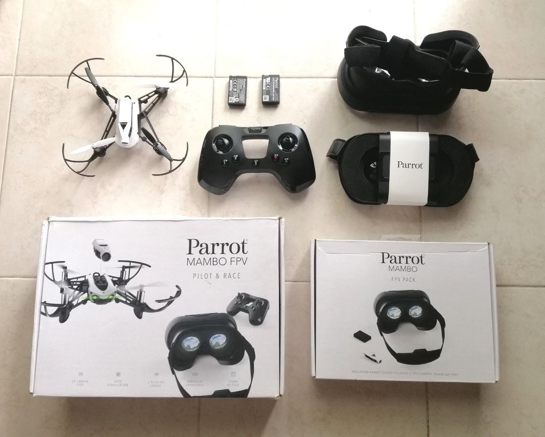 Mambo Fly Parrot Mambo Mission Fpv Pack Parrot Minidrone Parrot