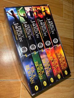 Percy Jackson and the Olympians: 5-Book Boxed Set by Rick Riordan (Trade Paperback)