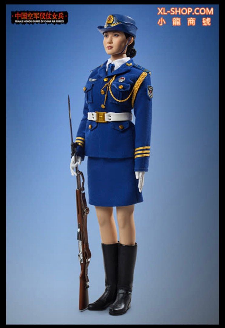PHICEN 1/6 PL2014-32 FEMALE HONOR GUARD CHINA AIR FORCE UNIFORM
