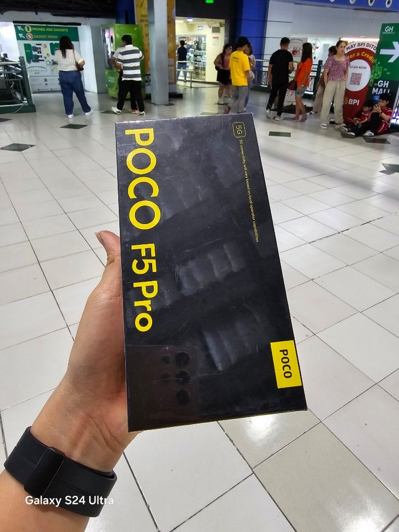 Poco F5 Pro 12gb 512gb Global Version Snapdragon (Category: Xiaomi) located in Manila. Submitted by lenweltong05295 (Listing ID 1296028665, Image 1). Description: Poco F5 Pro 12gb 512gb Global Version Snapdragon Brandnew Sealed with Warranty onhand Stock.