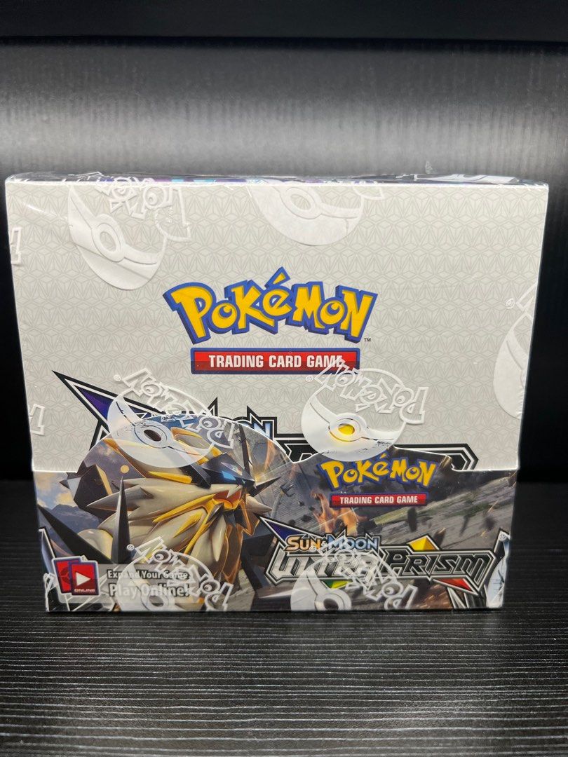 Pokemon TCG Ultra Prism Booster Box Sun and Moon English, , & -  Carousell