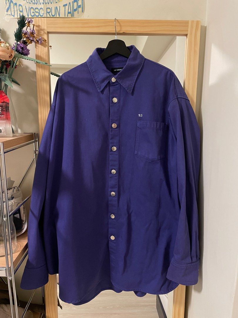 Raf Simons 21aw BIGFIT デニム シャツ オーバーサイズ