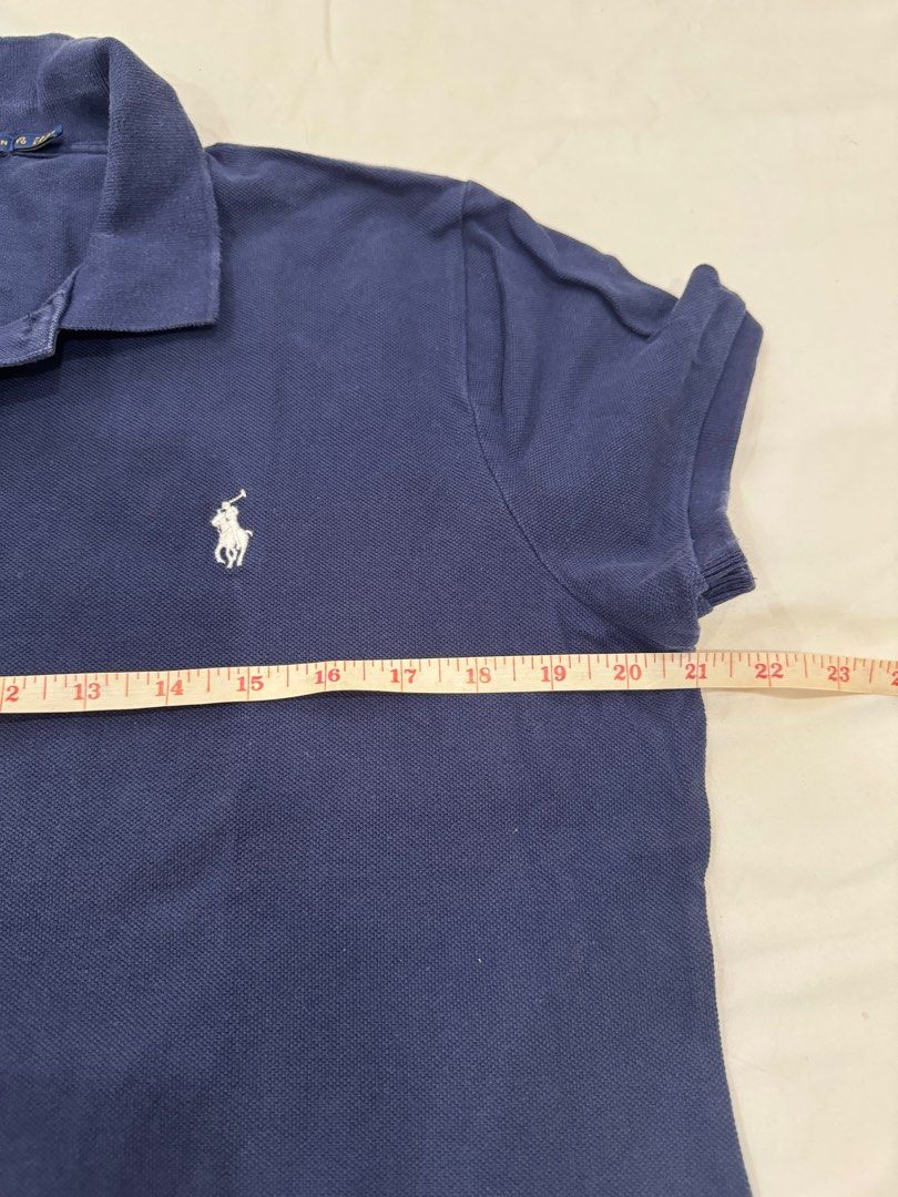 Ralph Lauren polo shirt (Category: Shirts) located in Davao. Submitted by earthtonesph (Listing ID 1295947843, Image 2). Description: Size on tag is XL for teens but will fit small to semi-medium women, measurements are seen on the photos.