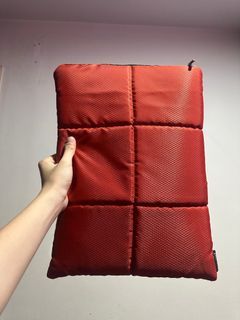 Red Nylon Laptop Sleeve