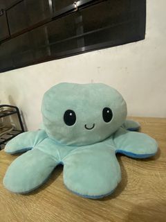 Reversible Flip Octopus stuffed toy