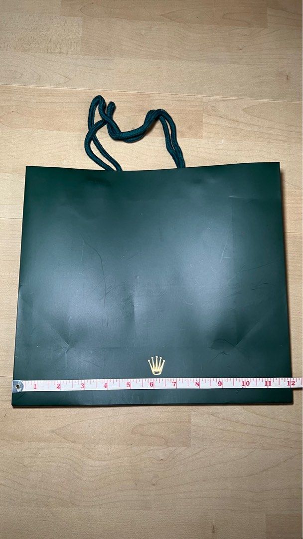 Rolex Authentic Paper Bag (Category: Luxury Watches) located in Makati City. Submitted by VersatileBabe (Listing ID 1295965489, Image 3). Description: Authentic.