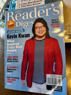 Set of 10 Reader’s Digest magazines 2020/2021