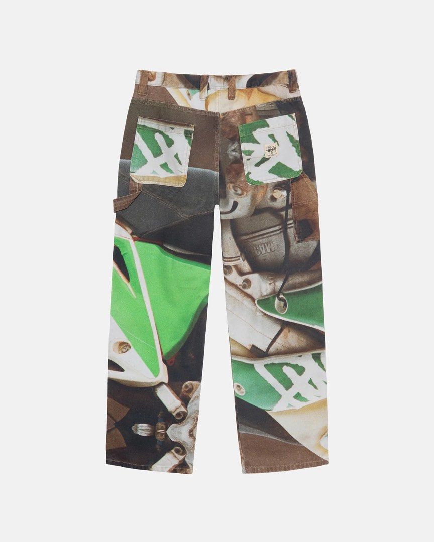 【即完】stussy work pant canvas baja print Stussy Work Pant Canvas Baja Print - GLAB.VN