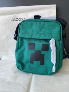 super sale!!! 💯original lacoste/minecraft sling bag