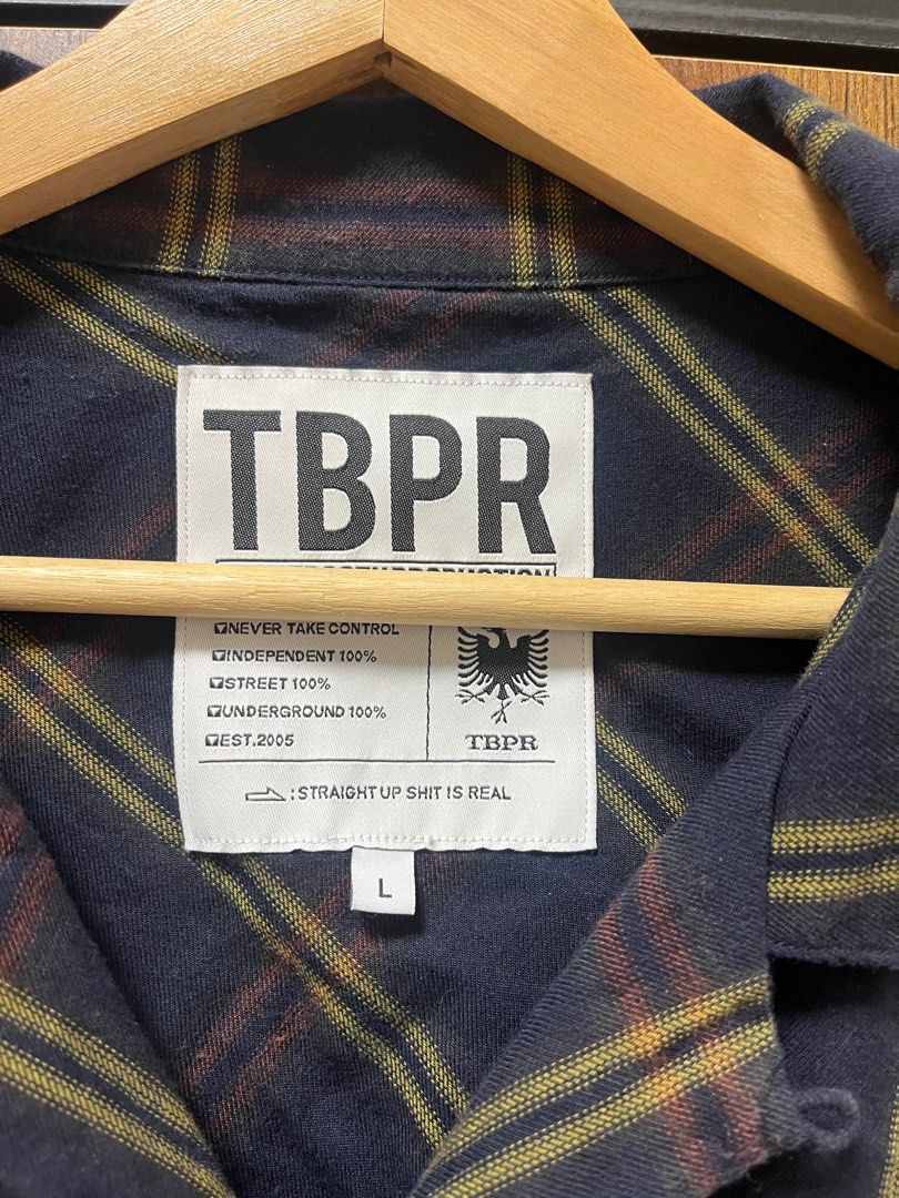 TIGHTBOOTH PLAID ROLL UP SHIRT