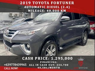Toyota Fortuner 2019 2.4 G Auto