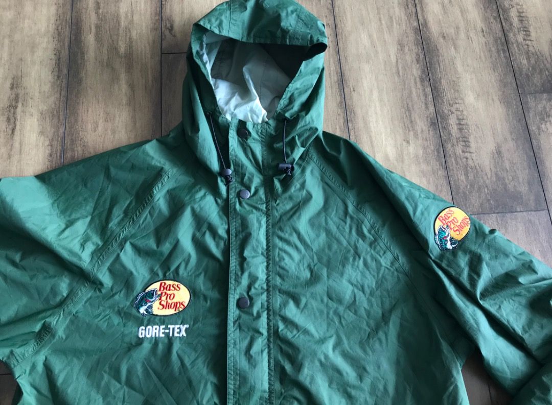 Vintage Bass Pro Shops Gore-tex Jacket Mens Tall Forest Green Hunting  Fishing, Men's Fashion, Coats, Jackets and Outerwear on Carousell