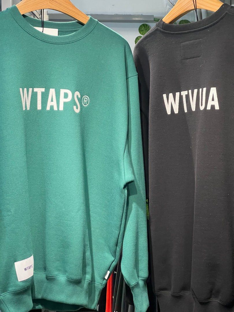 WTAPS 241ATDT-CSM01 SIGN / SWEATER / COTTON. TSSC