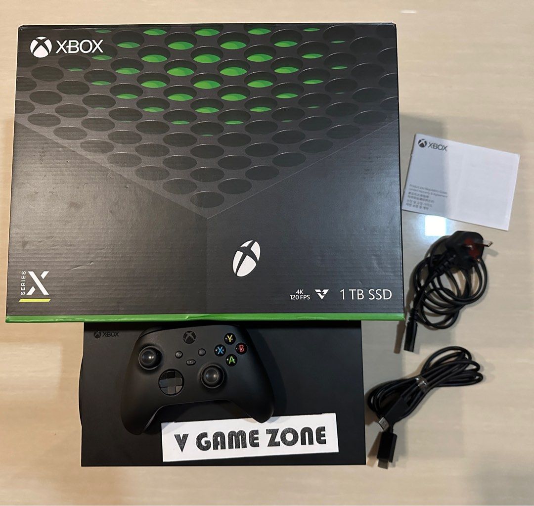 Xbox Series X Full Set 1TB SSD 4K 120FPS