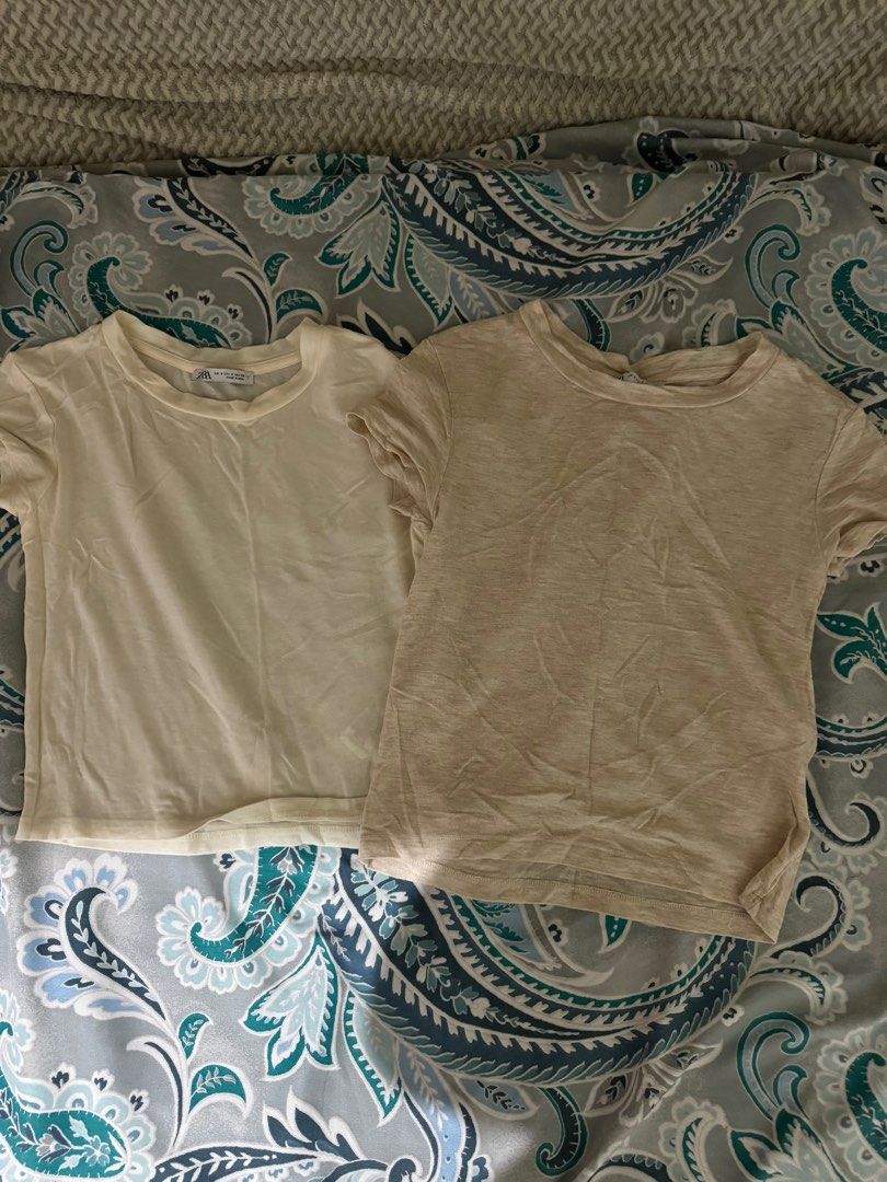 Zara Bundle Crop Tops (Category: Shirts) located in Manila. Submitted by jdddecluttersss (Listing ID 1295914882, Image 1). Description: Authentic :).