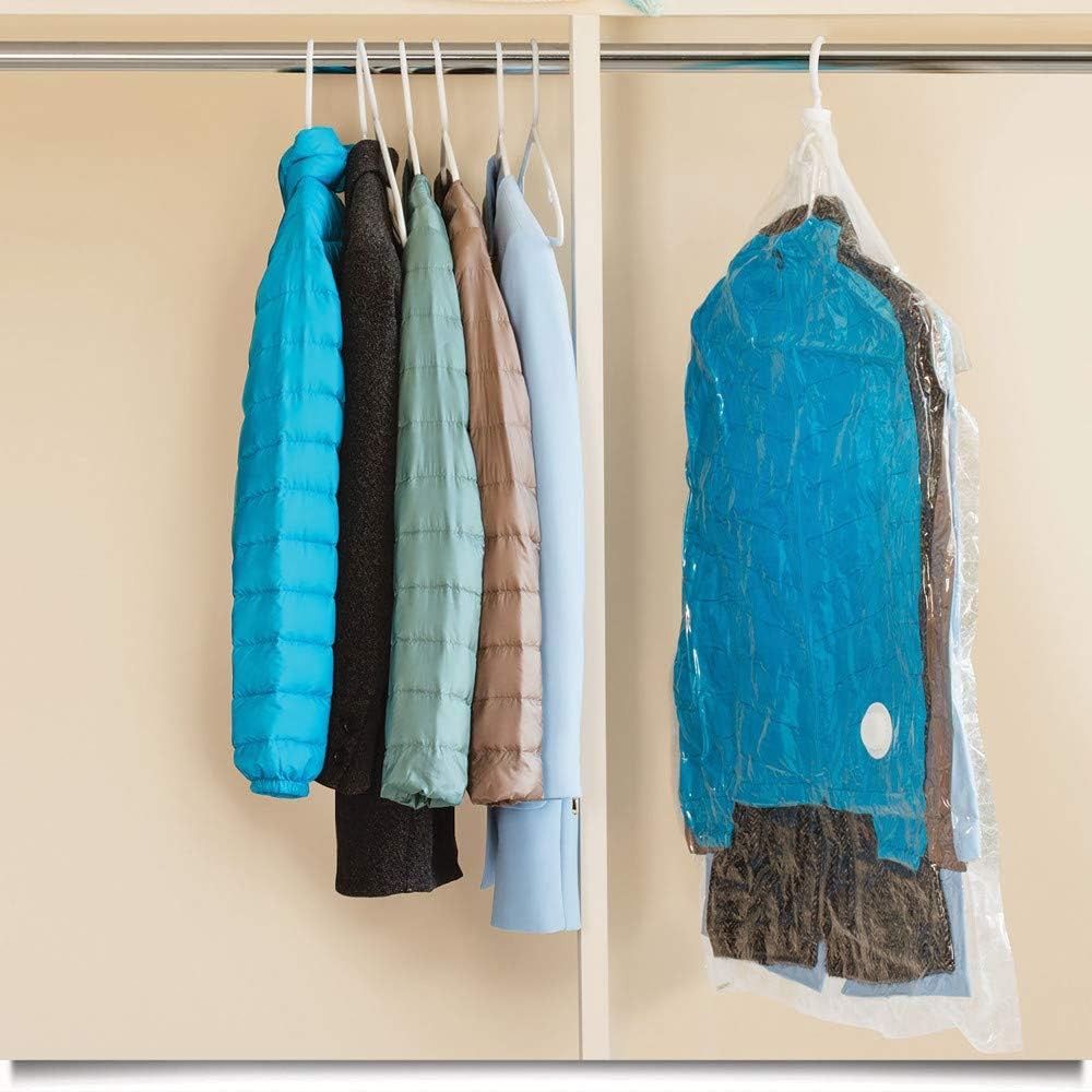 Ziploc hanging suit bag deals