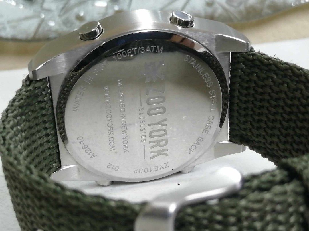 Zoo york watches waterproof best sale