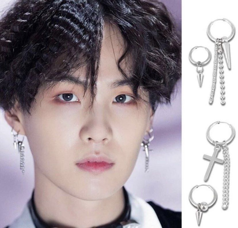 Suga earrings shop