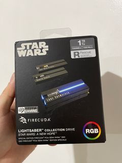 1TB Seagate FireCuda 530 Lightsaber Collection Special Edition FireCuda PCIe Gen4 NVMe SSD