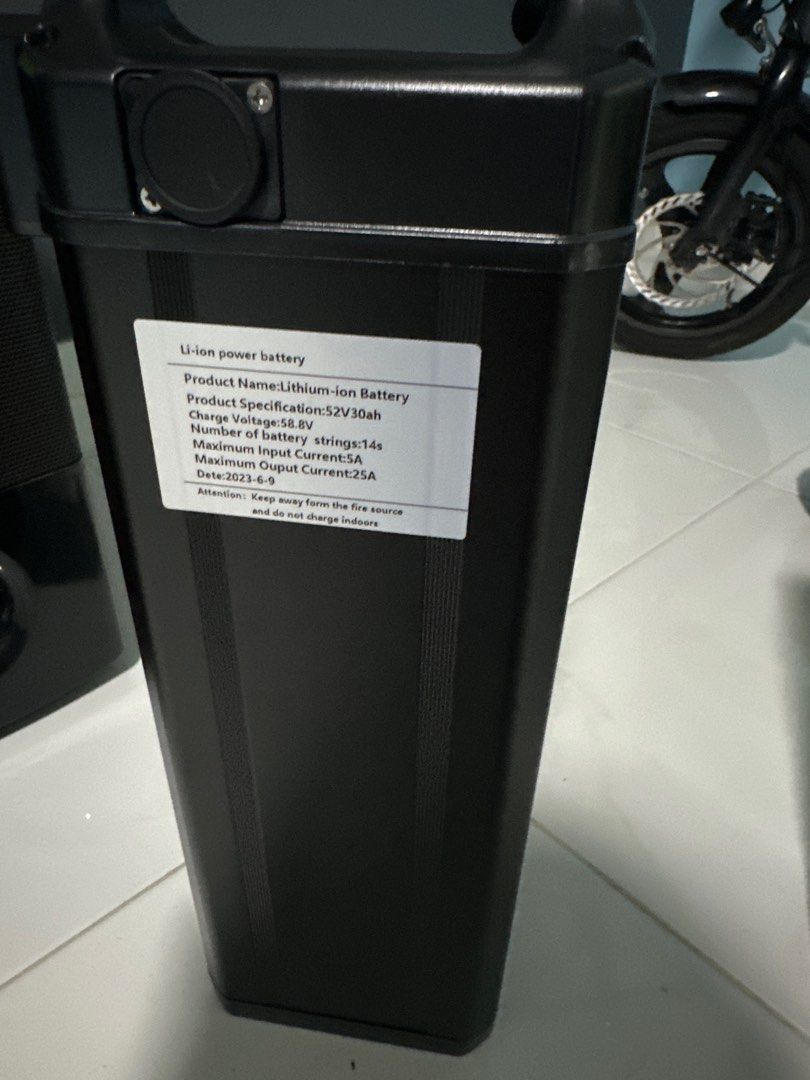 52v 30ah Jimove MC Battery [Installment], Sports Equipment, PMDs