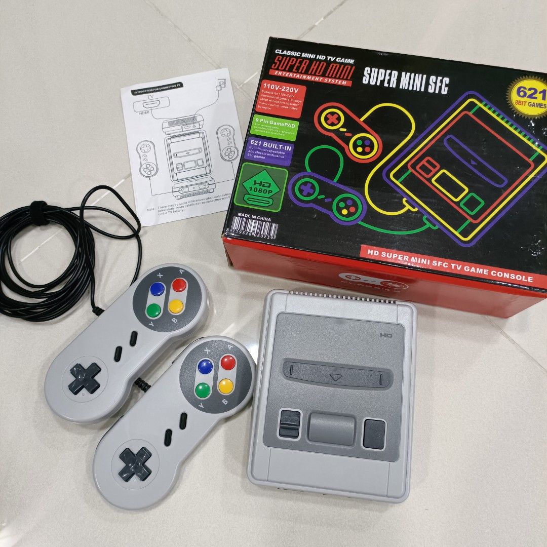Super hd mini 621 in 1 outlet nintendo games
