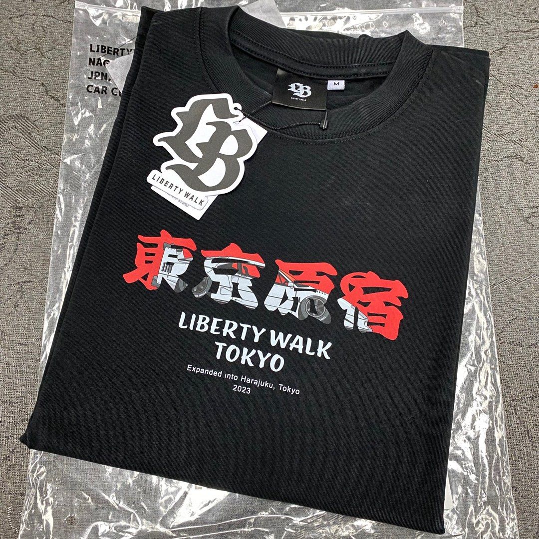 現貨LBWK 🇯🇵 LIBERTY WALK TOKYO 原宿店限定F40 東京原宿Tee, 男裝