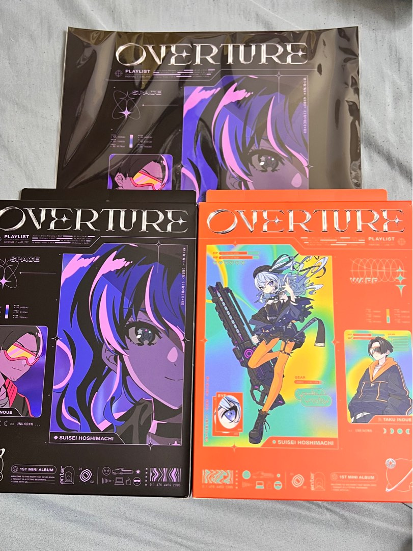 星街彗星OVERTURE初回限定BOX SET (唔包T）, 音響器材, 其他音響配件及 