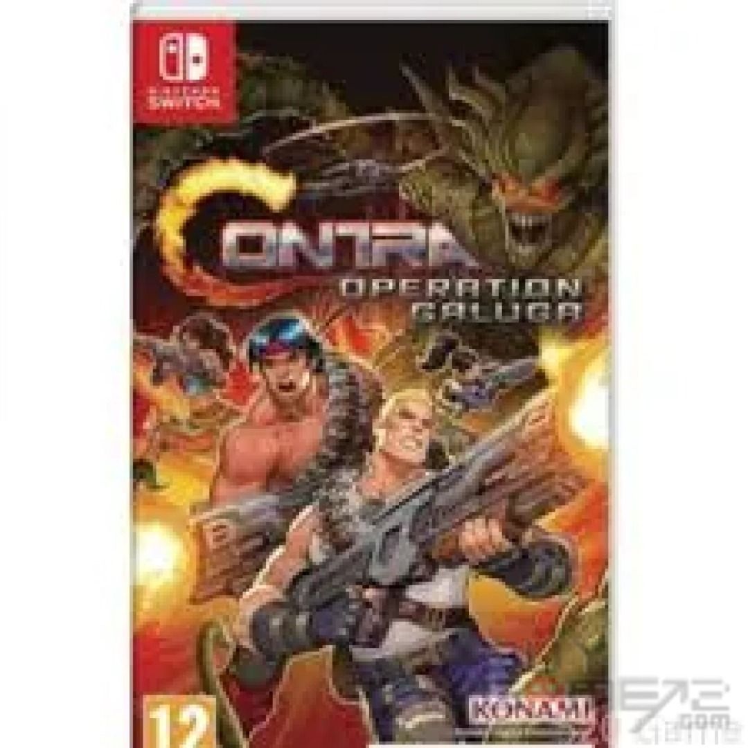 預訂) Switch 魂斗羅Contra: Operation Galuga (行版, 中文/ 英文 