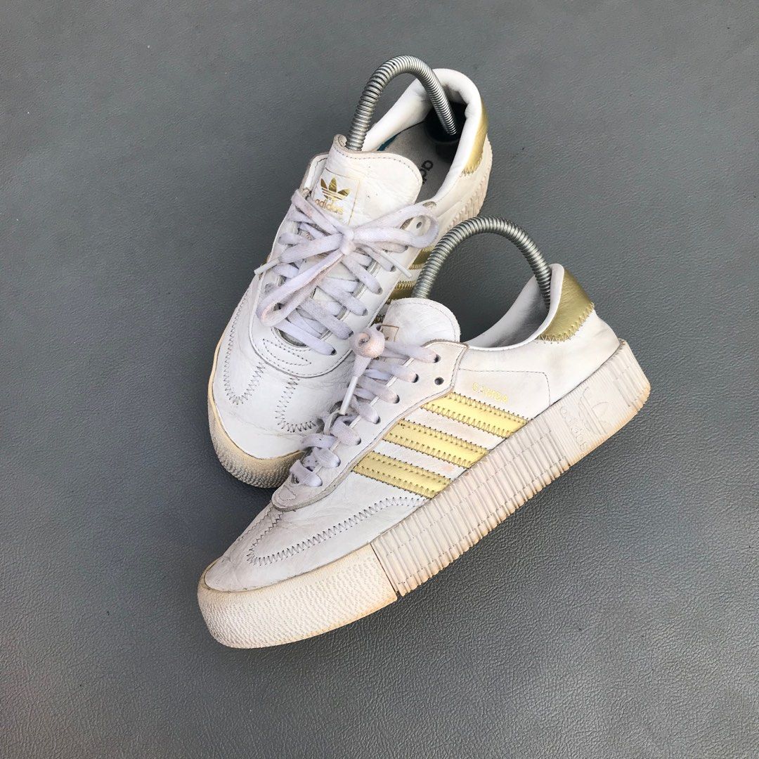 sambarose white and gold