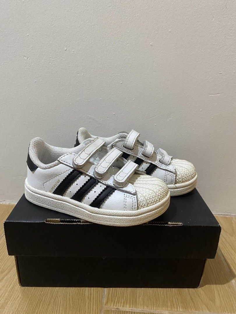 PROMO SALE Adidas Super Star 6 1 2 US Kids Babies Kids Babies Kids Fashion on Carousell