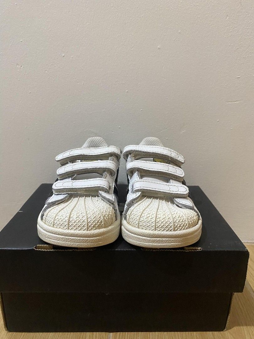 PROMO SALE Adidas Super Star 6 1 2 US Kids Babies Kids Babies Kids Fashion on Carousell