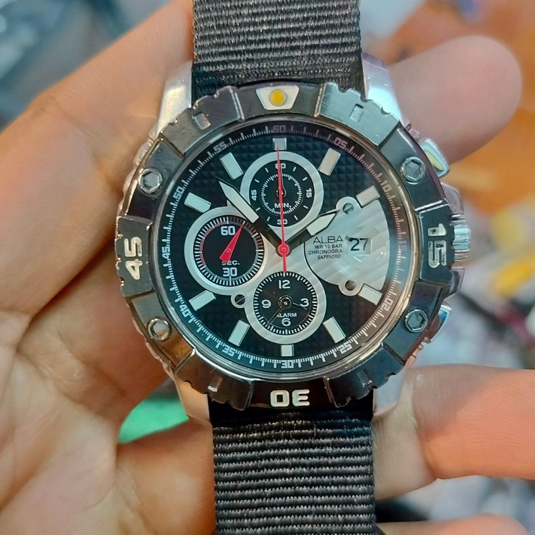ALBA ALARM CHRONOGRAPH