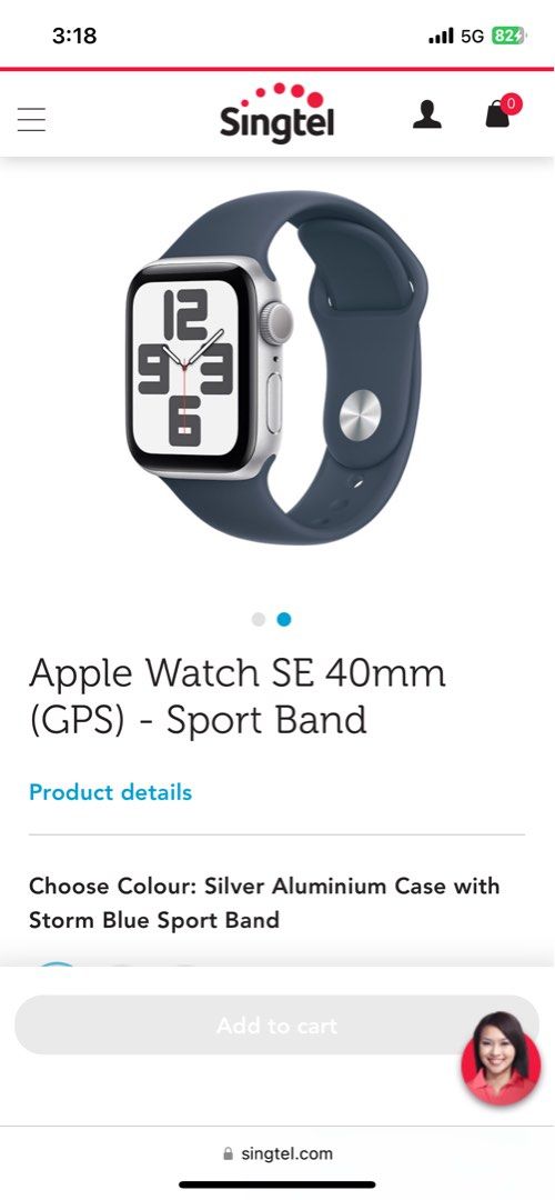 Apple watch se hotsell singtel