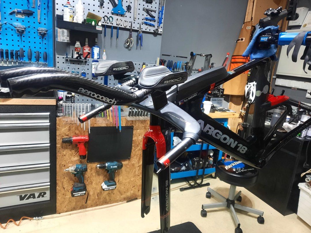 Argon18 E119 tri FRAME ONLY exclude aerobars SIZE S