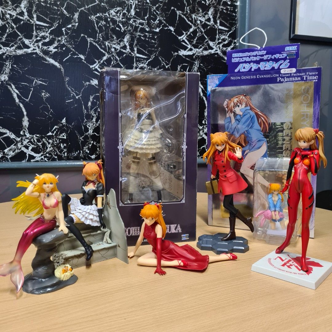 ASUKA LANGLEY EVANGELION SET (Category: Comics & Manga) located in Manila. Submitted by bacmanoriginals (Listing ID 1291048408, Image 1). Description: UPDATED: The Biggest one is sold already. The one big poster sold New price for Take All is 6k the rest are loose but in good condition. displayed in acrylic cab..