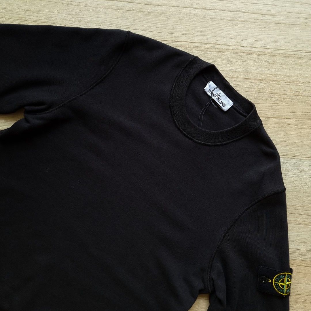 Stone island garment dyed crew sweat online