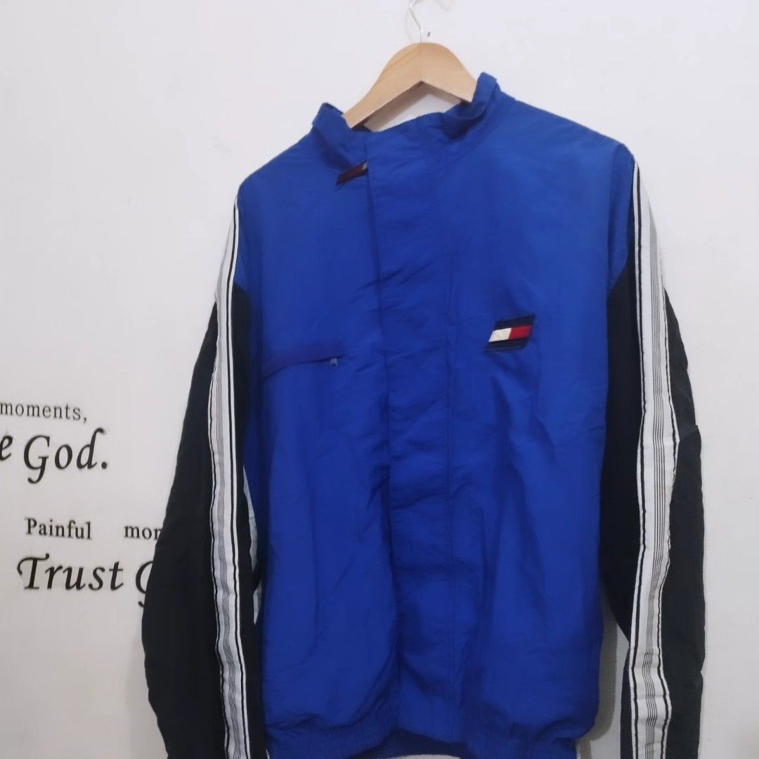 Authentic Tommy Hilfiger athletics Windbreaker Men s Fashion Coats Jackets and Outerwear on Carousell
