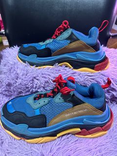 Balenciaga triple s blue orange new arrivals