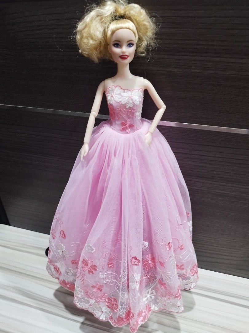 Barbie evening gowns deals
