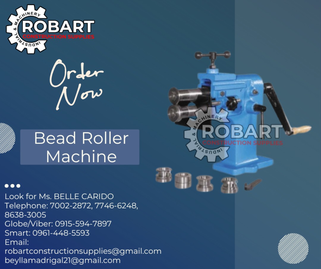 Bead Roller Machine, Commercial & Industrial, Construction Tools ...