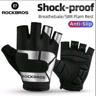 Brand New Rockbros Shock- Proof Gloves Large  Mountain Bike Road bike