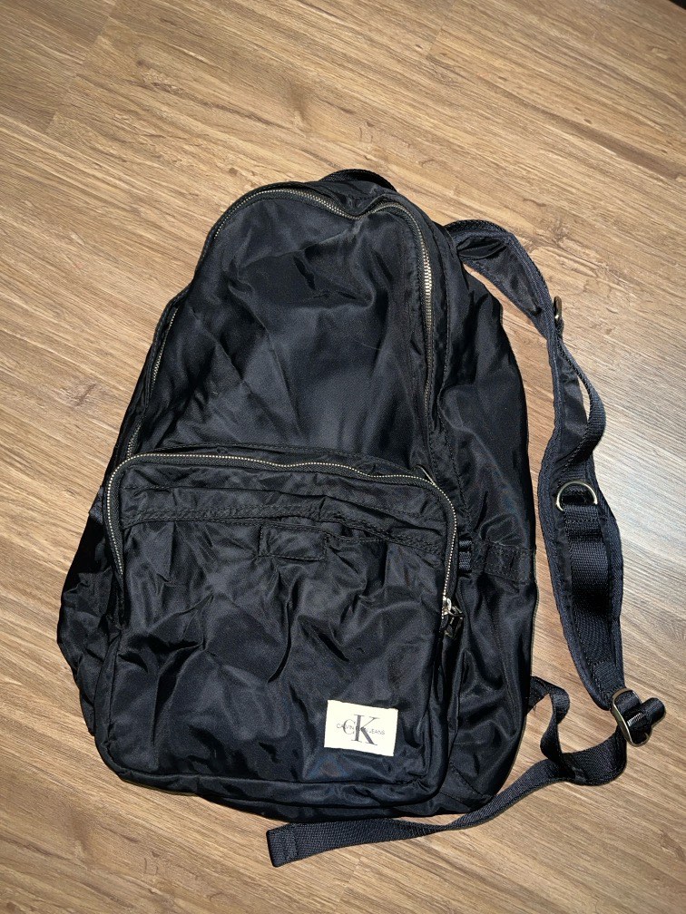 Calvin klein deals canvas backpack