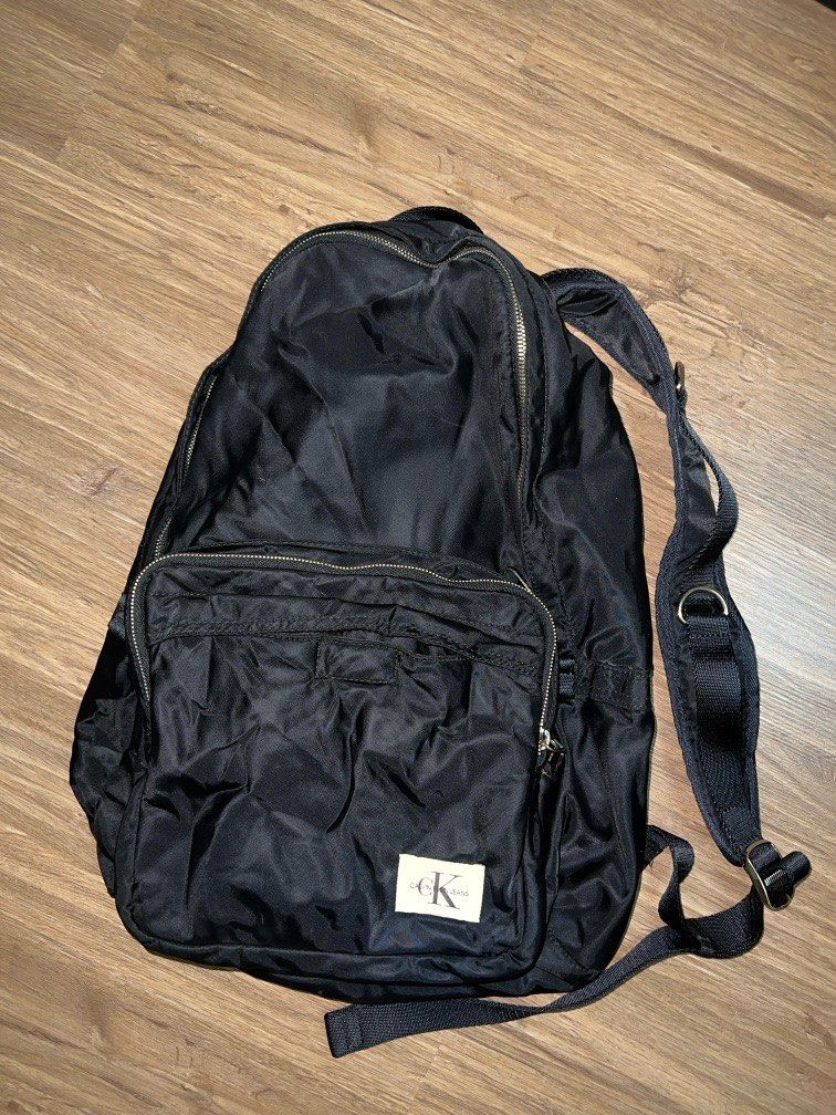 Calvin klein deals canvas backpack