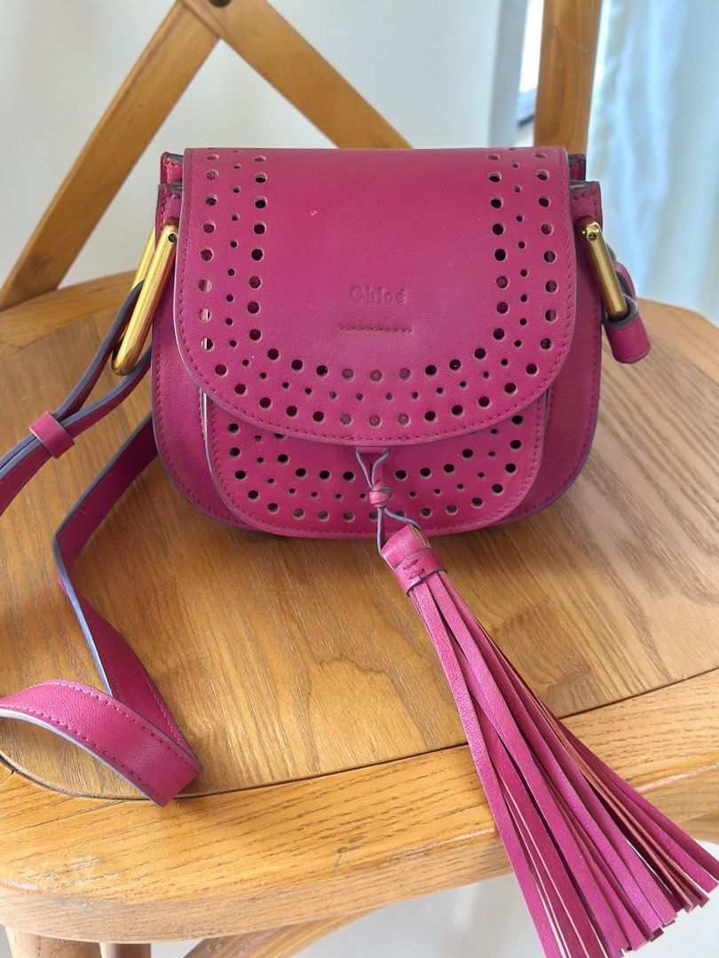 Chloe Hudson Perforated cross body bag (Category: Luxury Bags & Wallets) located in Davao. Submitted by marscprd (Listing ID 1291123456, Image 3). Description: 💯 Authentic No inclusions.