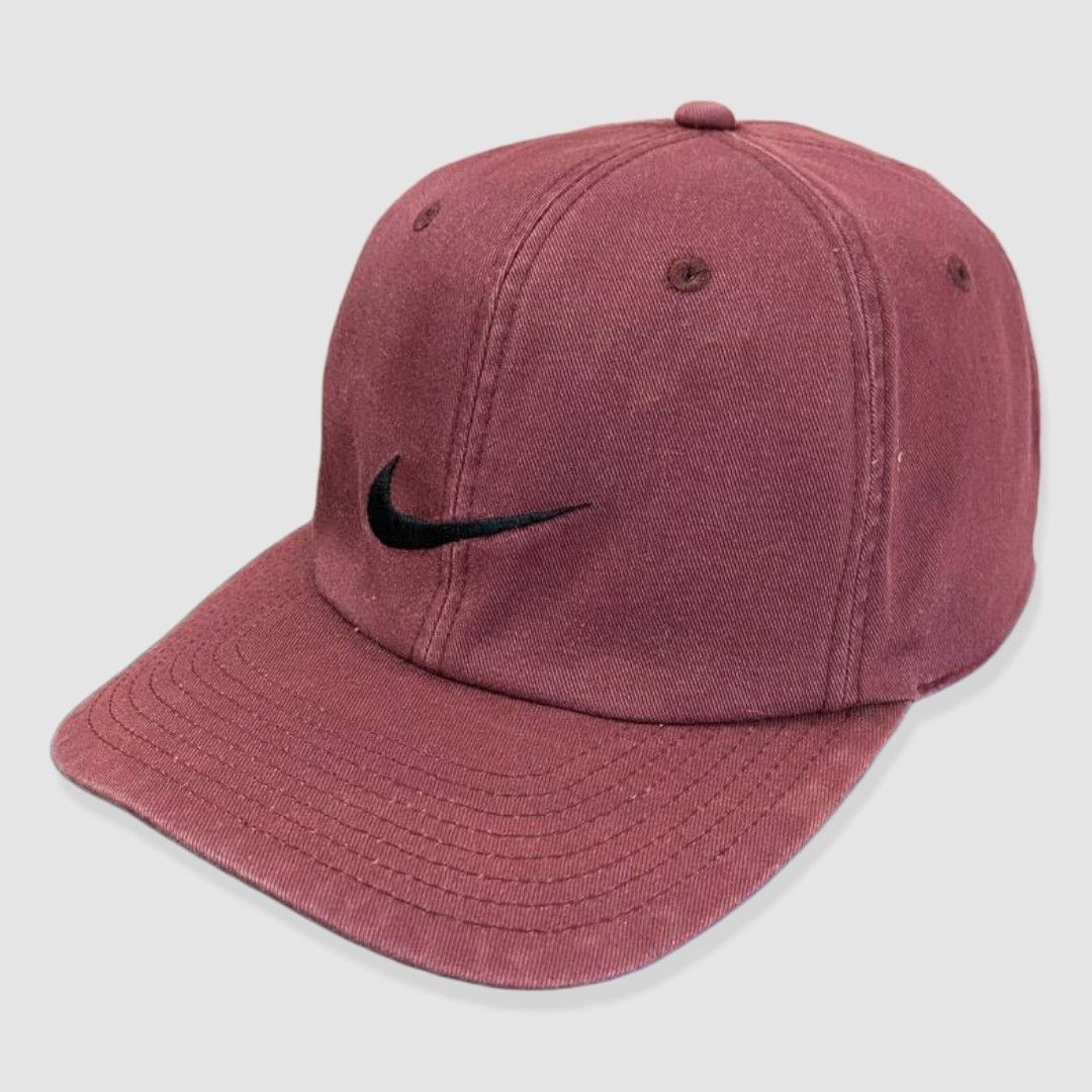 Combo 2 Vintage Nike Swoosh Embroidery Hat Cap