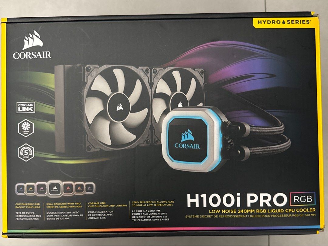 Rgb Platinum Corsair H100i Rgb Pro Corsair Hydro Series H100i RGB
