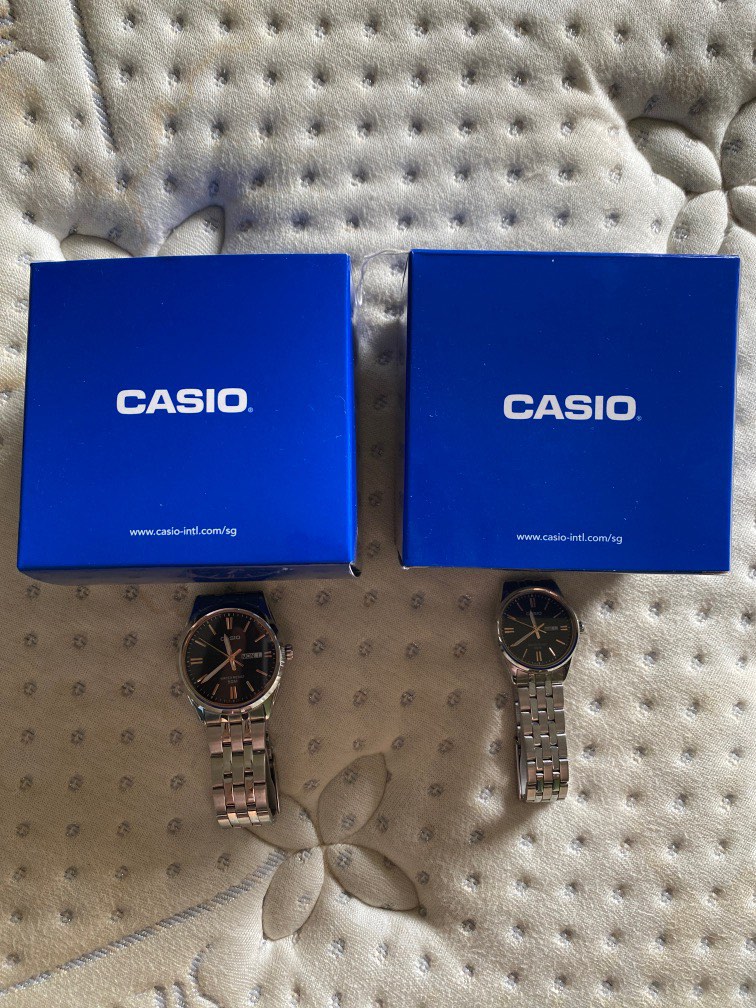 couple casio watch Luxury Watches on Carousell