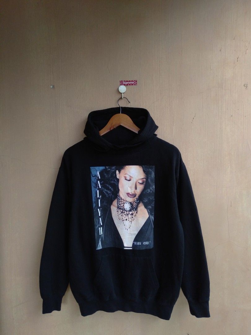 Aaliyah online cropped hoodie
