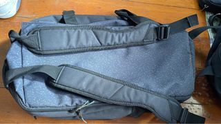 Decathlon Kipsta duffel bag and backpack